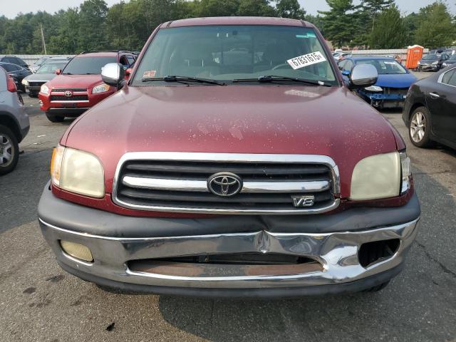 5TBBT44192S264398 - 2002 TOYOTA TUNDRA ACCESS CAB 勃艮第红 照片 5