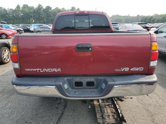 5TBBT44192S264398 - 2002 TOYOTA TUNDRA ACCESS CAB 勃艮第红 照片 6