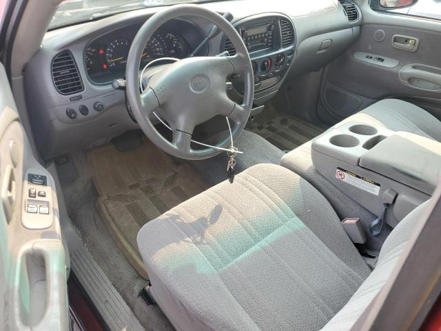 5TBBT44192S264398 - 2002 TOYOTA TUNDRA ACCESS CAB 勃艮第红 照片 8