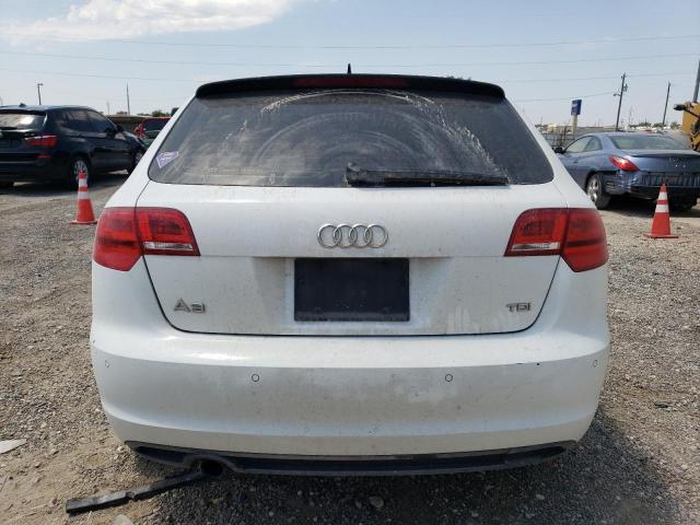 WAUKJBFM1CA123653 - 2012 AUDI A3 PREMIUM PLUS WHITE photo 6