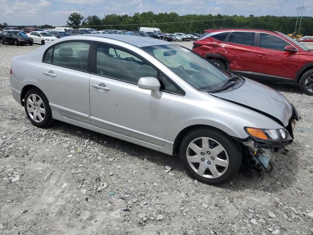 1HGFA16516L152992 - 2006 HONDA CIVIC LX ვერცხლისფერი ფოტო 4