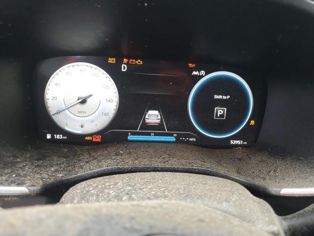 5NMS34AJ8NH380775 - 2022 HYUNDAI SANTA FE SEL GRAY photo 9