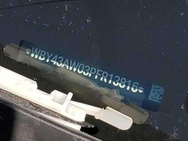 WBY43AW03PFR13816 - 2023 BMW I4 EDRIVE3 Yaşıl foto 12