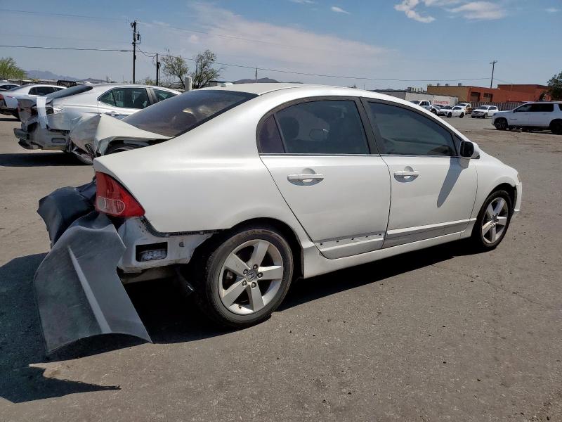 1HGFA16818L098915 - 2008 HONDA CIVIC EX WHITE photo 3