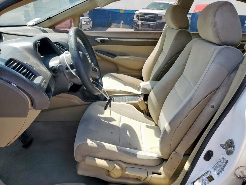 1HGFA16818L098915 - 2008 HONDA CIVIC EX WHITE photo 7