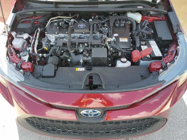 JTDEAMDE0NJ059180 - 2022 TOYOTA COROLLA LE RED photo 11