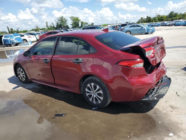 JTDEAMDE0NJ059180 - 2022 TOYOTA COROLLA LE RED photo 2