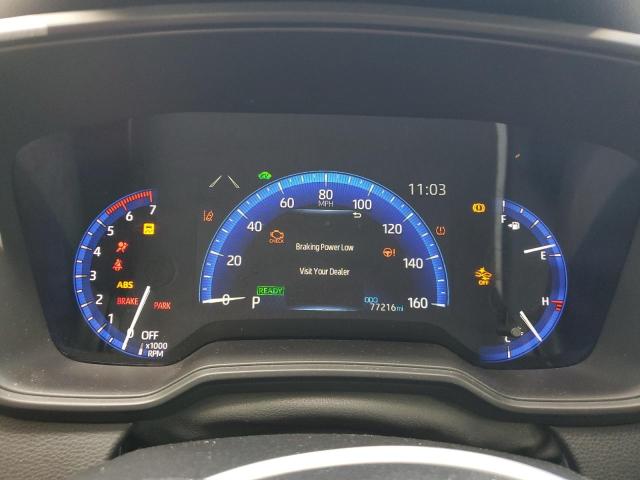 JTDEAMDE0NJ059180 - 2022 TOYOTA COROLLA LE RED photo 9