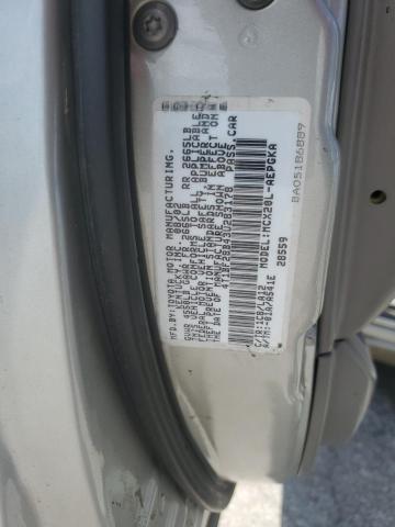 4T1BF28B43U283178 - 2003 TOYOTA AVALON XL 银色 照片 12
