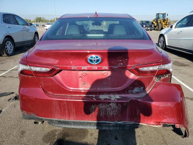 4T1F31AK5LU542436 - 2020 TOYOTA CAMRY XLE RED photo 6