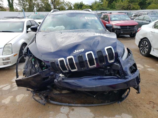 1C4PJMDS6GW188447 - 2016 JEEP CHEROKEE LIMITED BLUE photo 5