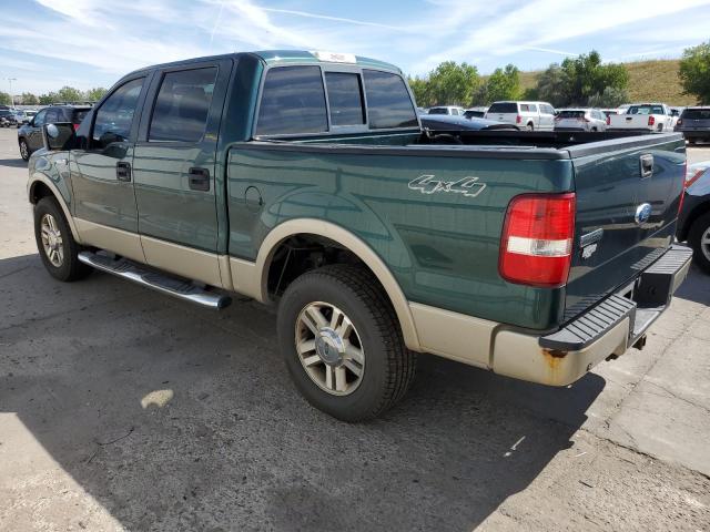 1FTPW14V18FA49466 - 2008 FORD F-150 SUPERCREW GREEN photo 2