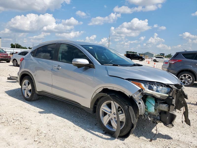 3CZRU5H78KM727892 - 2019 HONDA HR-V EXL Сріблястий фото 4