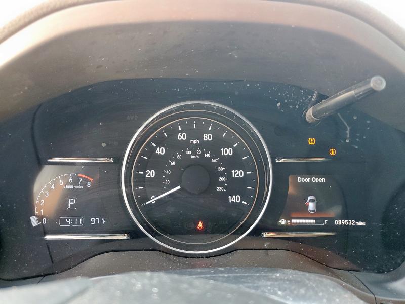 3CZRU5H78KM727892 - 2019 HONDA HR-V EXL Сріблястий фото 9