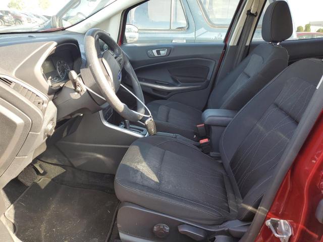 MAJ6S3GL5NC465228 - 2022 FORD ECOSPORT SE 红色 照片 7