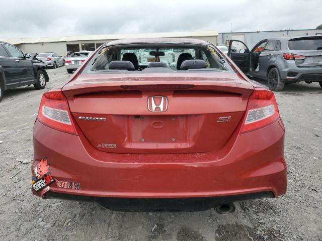 2HGFG4A52CH708713 - 2012 HONDA CIVIC SI RED photo 6