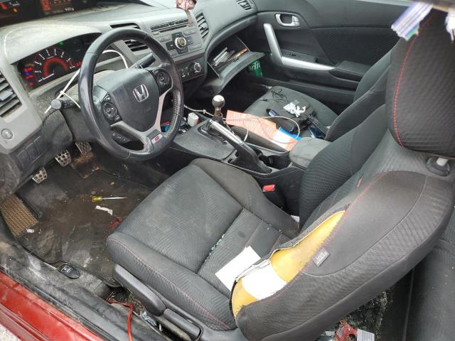 2HGFG4A52CH708713 - 2012 HONDA CIVIC SI RED photo 8