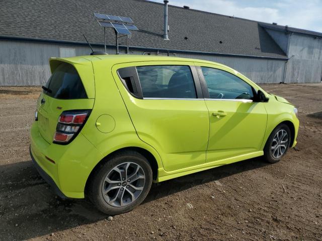 1G1JD6SB6K4115104 - 2019 CHEVROLET SONIC LT მწვანე ფოტო 3