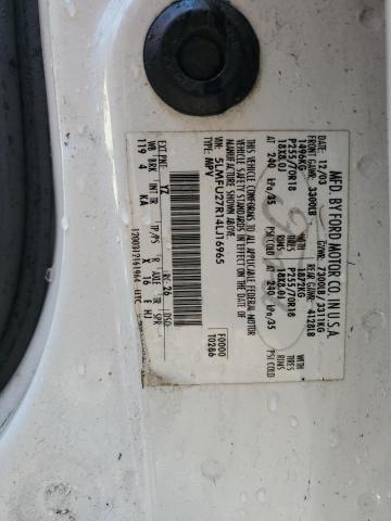 5LMFU27R14LJ16965 - 2004 LINCOLN NAVIGATOR 白色 照片 13