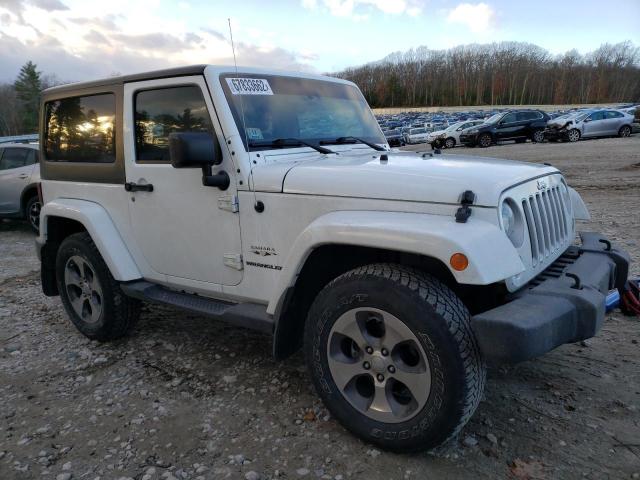 1C4AJWBG8HL542486 - 2017 JEEP WRANGLER SAHARA WHITE photo 4