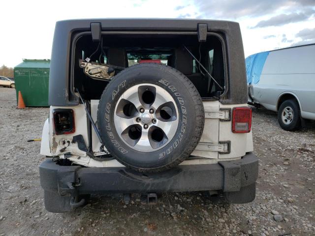 1C4AJWBG8HL542486 - 2017 JEEP WRANGLER SAHARA WHITE photo 6