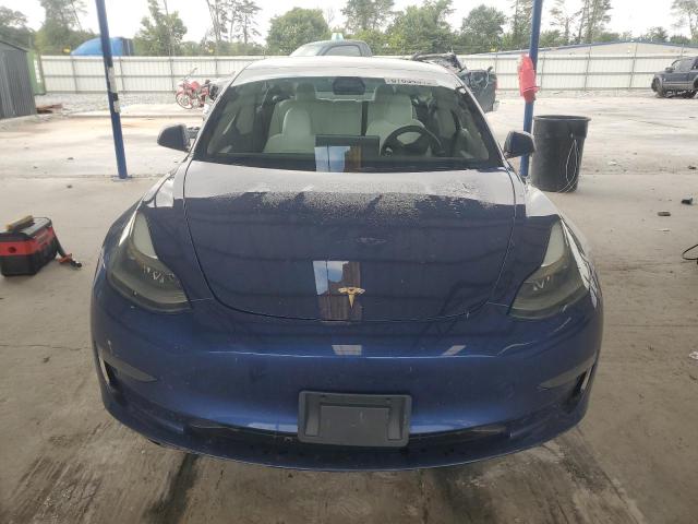 5YJ3E1EAXPF643120 - 2023 TESLA MODEL 3 ლურჯი ფოტო 5