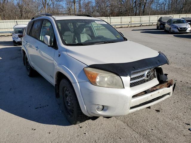 JTMBK31V585047277 - 2008 TOYOTA RAV4 LIMITED WHITE photo 1