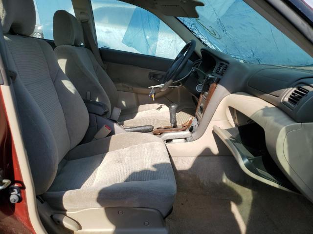 4S3BH675X37634479 - 2003 SUBARU LEGACY OUTBACK AWP 勃艮第红 照片 7