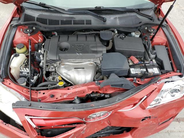 4T4BF3EKXBR177185 - 2011 TOYOTA CAMRY BASE RED photo 11