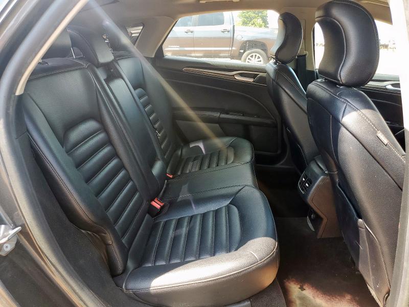 3FA6P0CD3KR150911 - 2019 FORD FUSION SEL رمادي صورة 10