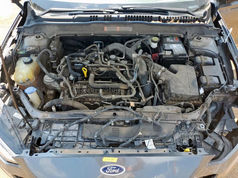 3FA6P0CD3KR150911 - 2019 FORD FUSION SEL رمادي صورة 11