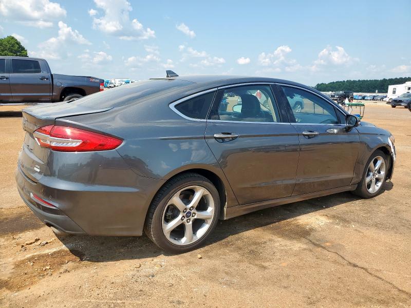 3FA6P0CD3KR150911 - 2019 FORD FUSION SEL رمادي صورة 3