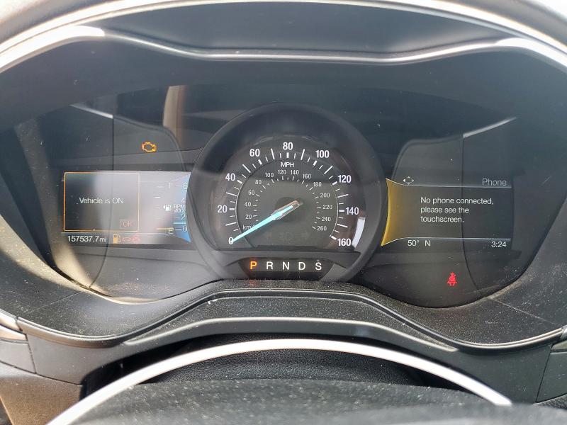 3FA6P0CD3KR150911 - 2019 FORD FUSION SEL رمادي صورة 9