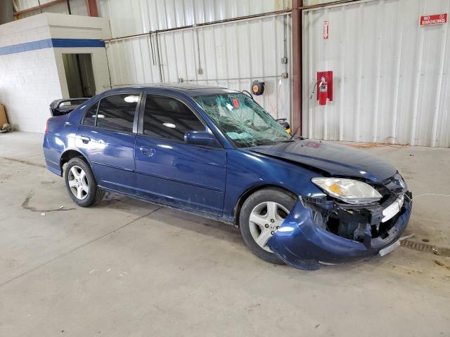 1HGES26784L012211 - 2004 HONDA CIVIC EX Mavi foto 4