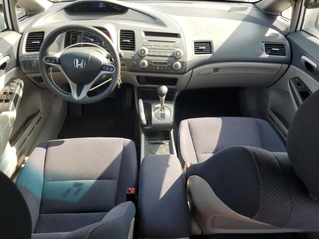 JHMFA3F21BS000631 - 2011 HONDA CIVIC HYBRID WHITE photo 8