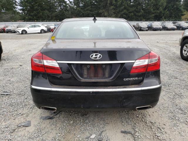 KMHGC4DF5CU182136 - 2012 HYUNDAI GENESIS 4.6L BLACK photo 6