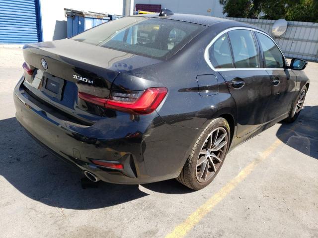 3MW5P7J08N8C74842 - 2022 BMW 330E BLACK photo 3