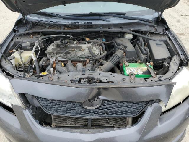 1NXBU4EE3AZ378991 - 2010 TOYOTA COROLLA BASE CHARCOAL photo 11
