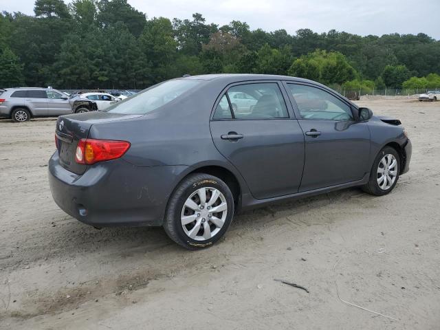 1NXBU4EE3AZ378991 - 2010 TOYOTA COROLLA BASE CHARCOAL photo 3