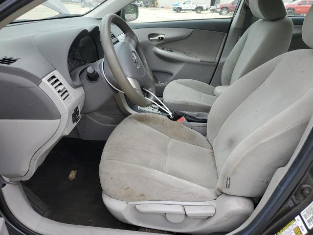 1NXBU4EE3AZ378991 - 2010 TOYOTA COROLLA BASE CHARCOAL photo 7