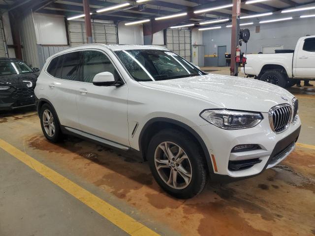 5UXTY5C03M9E47696 - 2021 BMW X3 XDRIVE30I WHITE photo 4