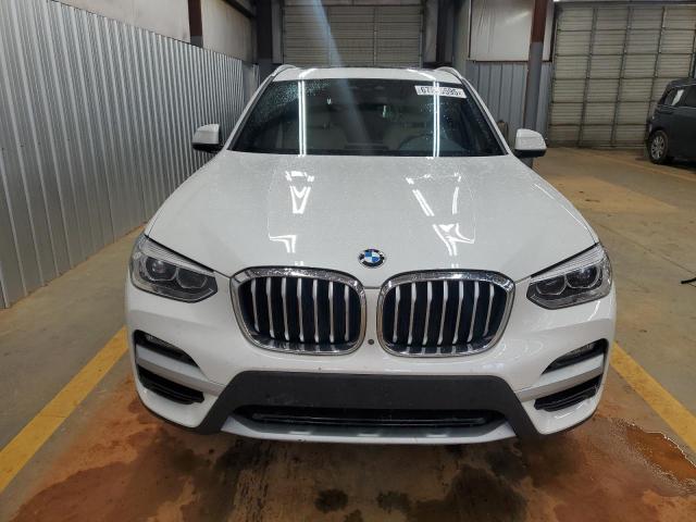 5UXTY5C03M9E47696 - 2021 BMW X3 XDRIVE30I WHITE photo 5