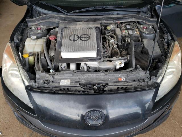 JM1BL1H34A1227806 - 2010 MAZDA SPEED 3 BLACK photo 11