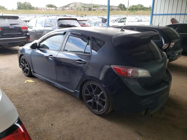 JM1BL1H34A1227806 - 2010 MAZDA SPEED 3 BLACK photo 2