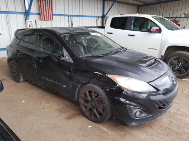 JM1BL1H34A1227806 - 2010 MAZDA SPEED 3 BLACK photo 4