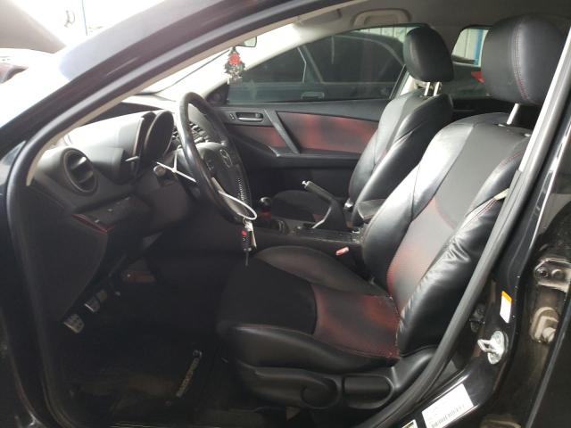 JM1BL1H34A1227806 - 2010 MAZDA SPEED 3 BLACK photo 7