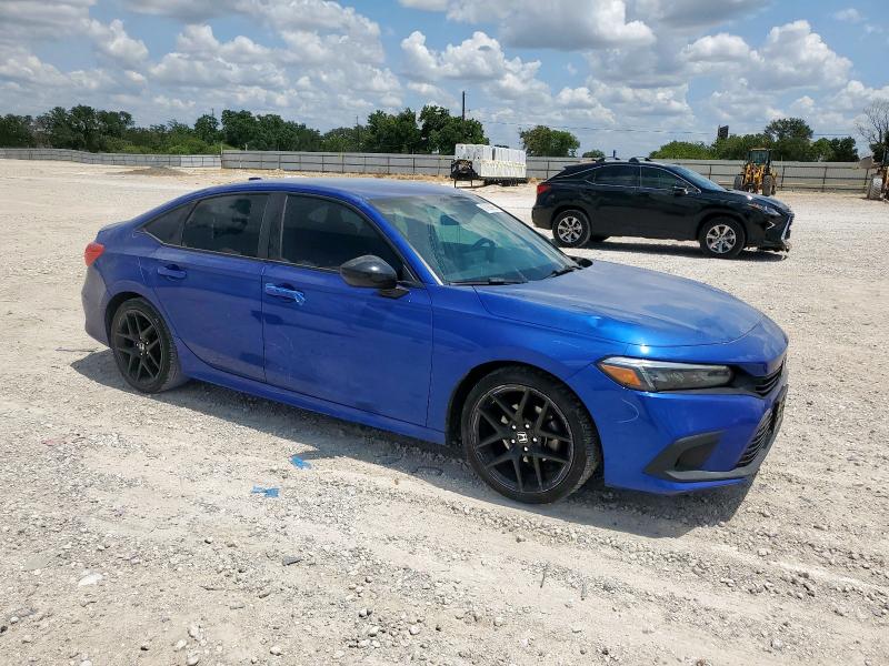 2HGFE2F54NH538473 - 2022 HONDA CIVIC SPORT 蓝色 照片 4