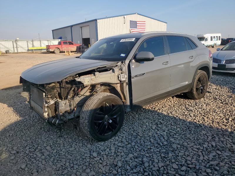 1V2YC2CA0LC227474 - 2020 VOLKSWAGEN ATLAS CROS SE GRAY photo 1
