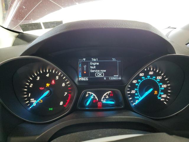 1FMCU9J97EUD05977 - 2014 FORD ESCAPE TITANIUM Qırmızı foto 9