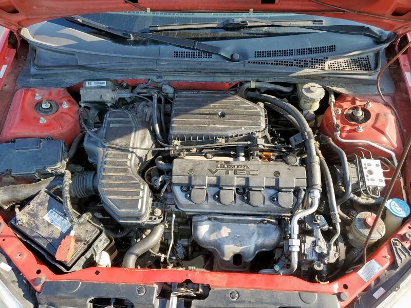1HGEM22975L053237 - 2005 HONDA CIVIC EX RED photo 11